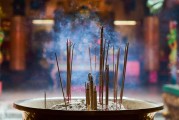 夢中拜佛燒香，心靈的祈愿與信仰之旅，夢中祈愿，心靈的信仰之旅，拜佛燒香尋覓安寧