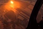 烏克蘭空軍司令部官員公布畫面：烏軍出動“幻影-2000”戰(zhàn)機擊落俄導(dǎo)彈