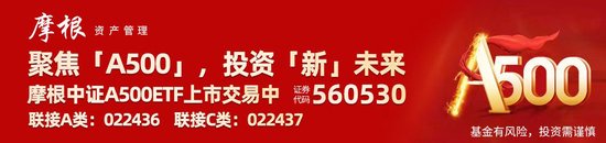市場震蕩上行邏輯仍在，摩根中證A500ETF(560530)上市以來“吸金”超百億，摩根“A系列”規(guī)模合計超160億元