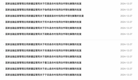 最新批復(fù)！逾20家中小金融機(jī)構(gòu)解散