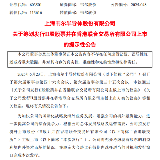A+H上市進(jìn)入高潮，吉宏股份暗盤(pán)大漲，韋爾股份官宣赴港